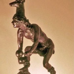 Dance of the Deer View 2 bronze Jammey Huggins