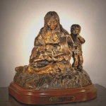 Shared Love bronze Jammey Huggins