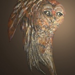 Who Goes There Owl Bronze by Jammey Huggins